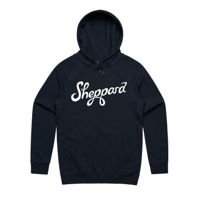  Sheppard - Navy Logo Hoodie