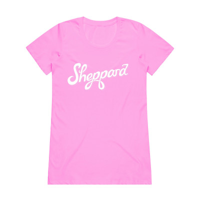 Sheppard - Adult Pink Logo Tee